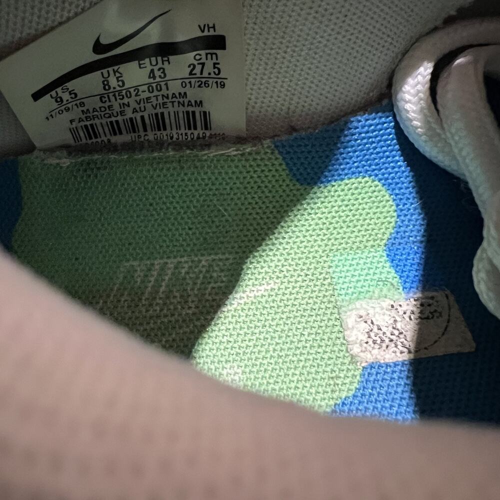 Nike Air Max 98 NYC La Mezcla 9.5 Mens Multi Color Teal Blue CI1502-001 Sneakers - Picture 9 of 9